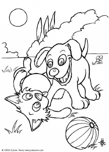 dibujos_para_colorear_perros_cachorros
