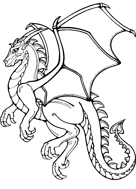 lion coloring pages realistic dragons - photo #4