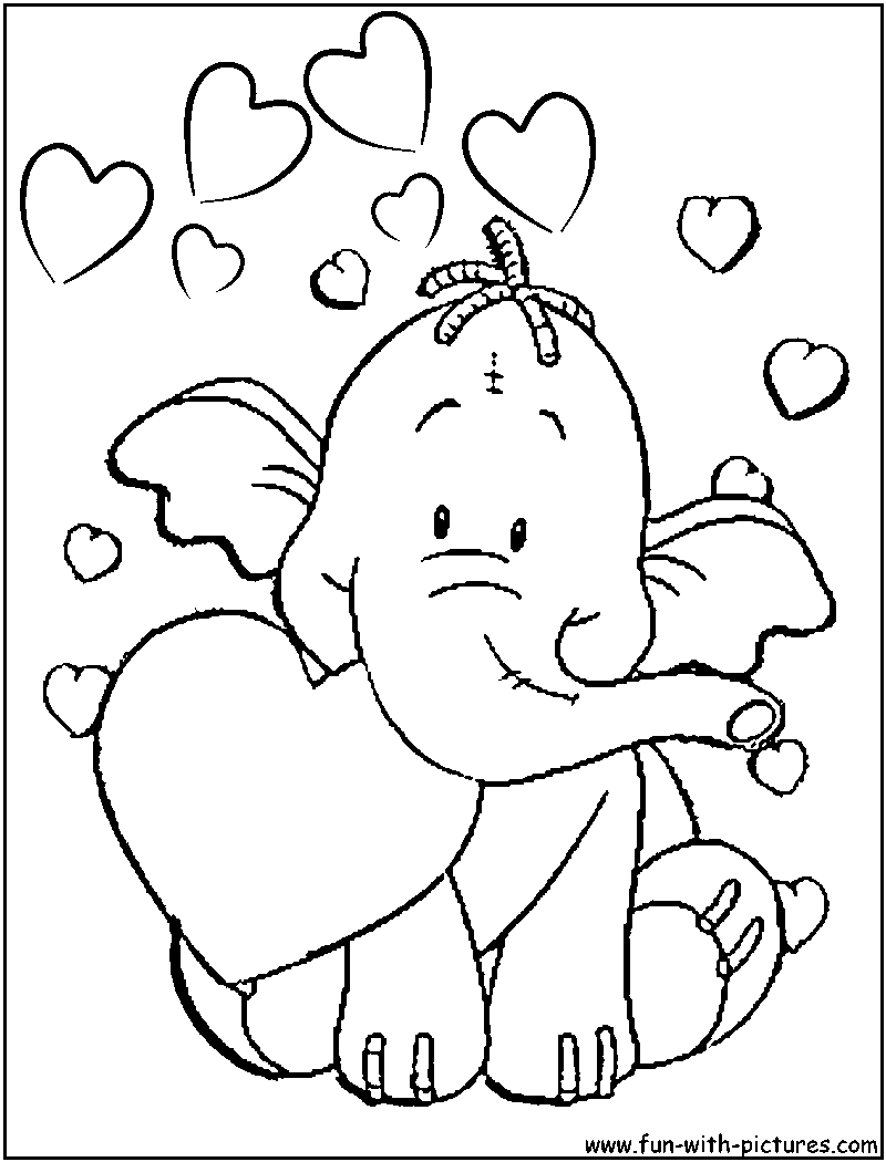 valentine coloring pages to print out - photo #8