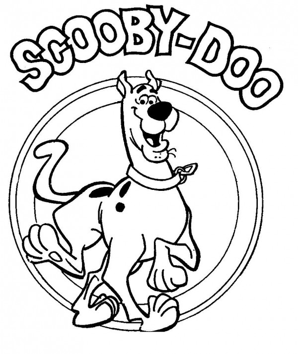 Imágenes para pintar de Scooby-Doo | Colorear imágenes