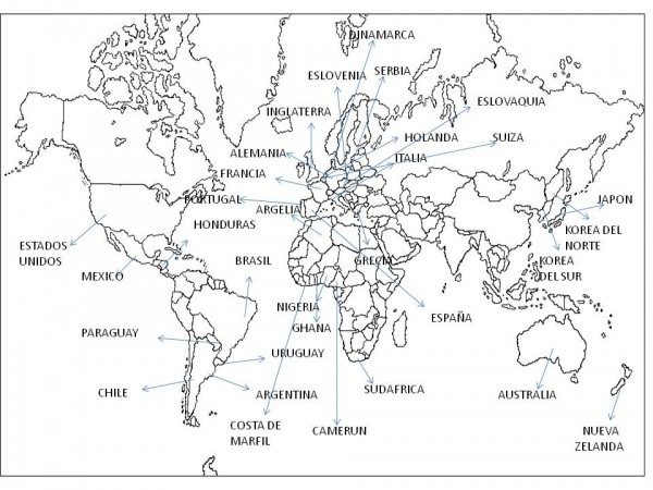 Imagenes De Planisferios Para Imprimir Mapas Del Mundo Para Descargar Imprimir Y Colorear
