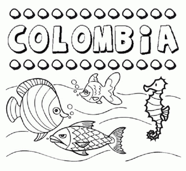 Dibujo De Colombia Para Colorear Ultra Coloring Pages The Best Porn