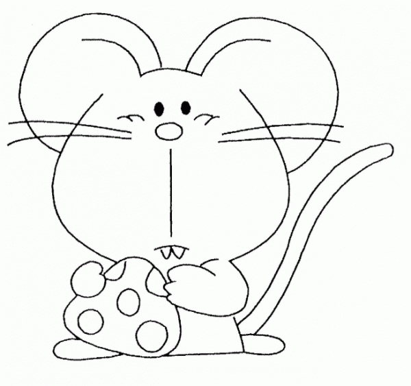 Pintemos los ratones | Colorear imágenes