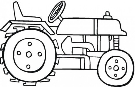 colorear-tractores-dibujos-infantiles