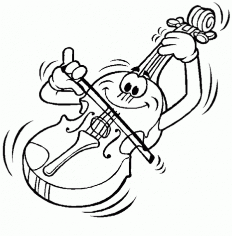 dibujo-violin