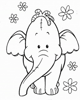 elefante para pintar-d8