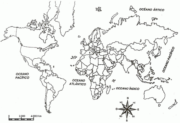 Mapas Del Mundo Para Descargar Imprimir Y Colorear Colorear