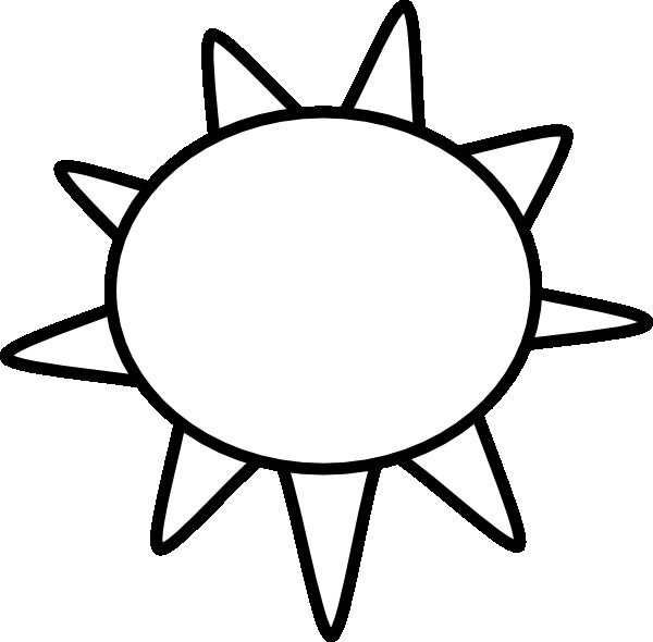 Smiling Sun Coloring Page Mi Preescolar Sol Para Colorear Dibujos Para ...