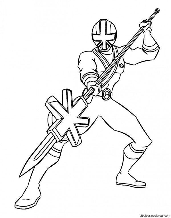 Dibujos de Personajes de Power Rangers Samurai para colorear 04 | Colorear  imágenes