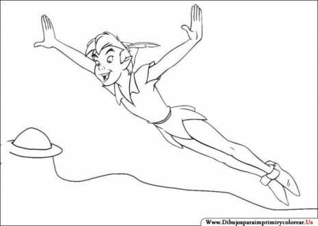Dibujos de Peter Pan para Imprimir y Colorear - Www.Dibujosparaimprimirycolorear.Us (11)