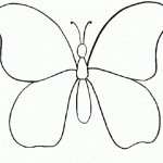 Hermosas mariposas para descargar y colorear