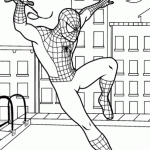 Imágenes de Spiderman para pintar: coloreando al Hombre Araña