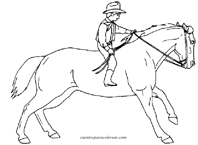 dibujos-caballos-pintar
