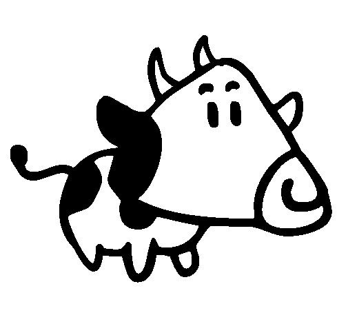 vaca-con-cabeza-triangular
