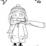 Dibujos de ¡Bienvenido Invierno! para colorear: Muñecos de nieve