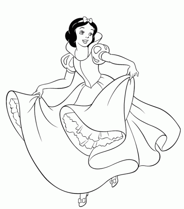 Dibujos de todas las princesas de Disney para colorear las nenas | Colorear  imágenes