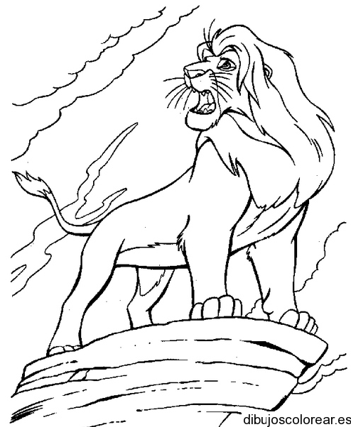  Dibujos para colorear del Rey León