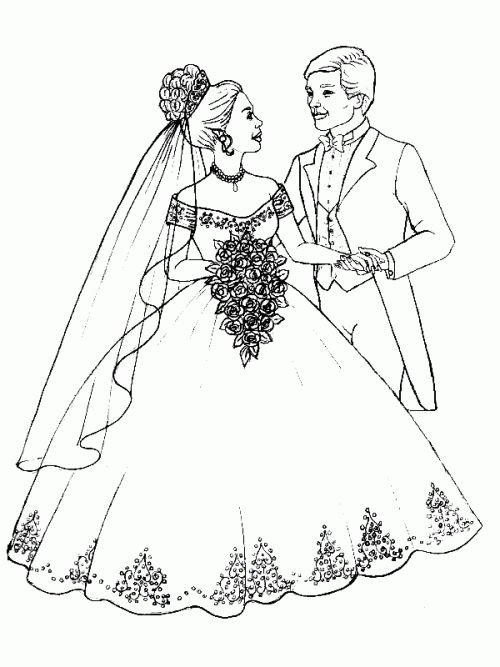 Detalle 14+ imagen dibujos para bodas para imprimir