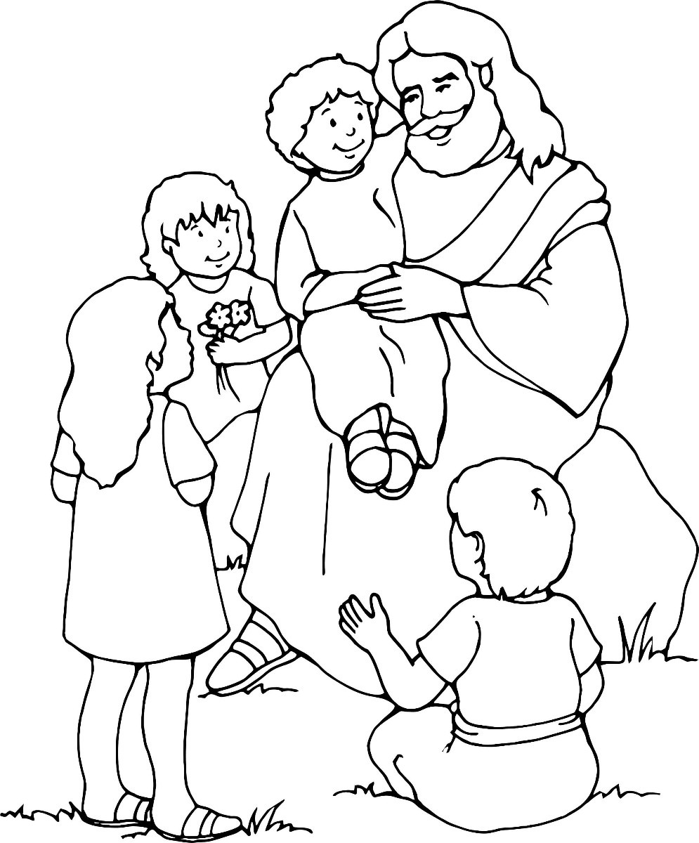 Dibujos cristianos infantiles para imprimir y pintar.
