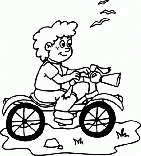 colorear-bicicletas-dibujos-infantiles