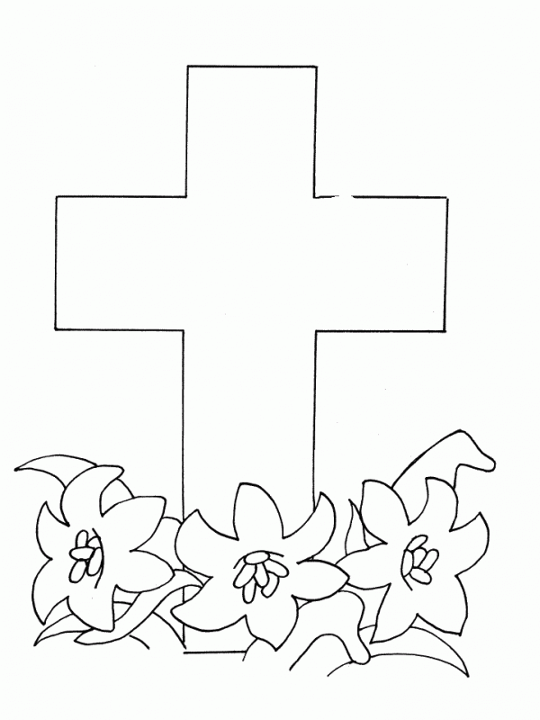 Dibujos de cruces para pintar | Colorear imágenes