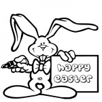 Dibujos para imprimir y colorear de Happy Easter