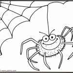 Dibujos infantiles de arañitas para imprimir y pintar