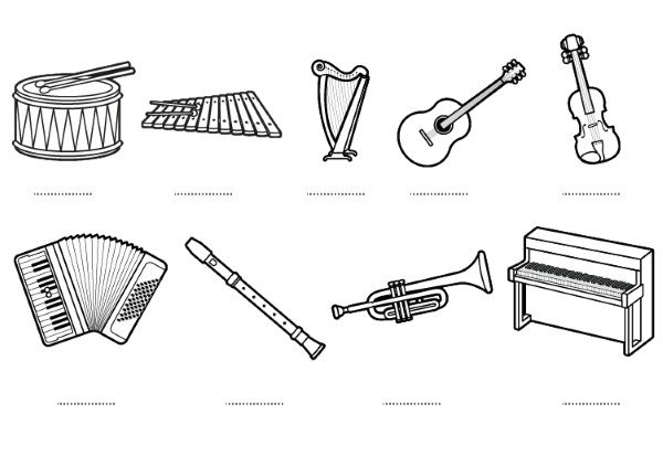 instrumentos-musicales-dibujos-para-colorear-e-imprimir