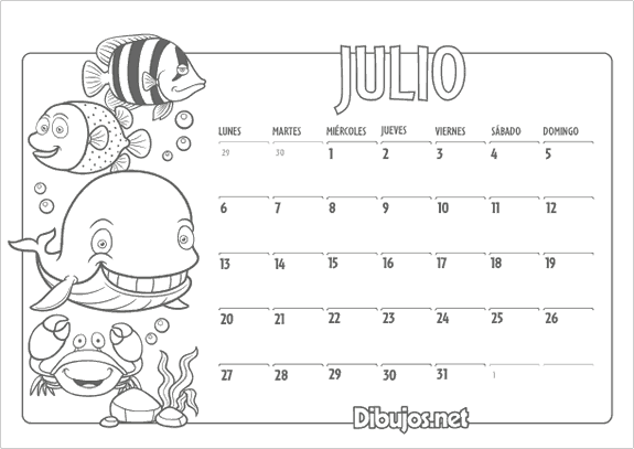calendario-infantil-2015-colorear-julio
