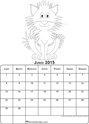 calendario-junio-2015-dibujo-para-colorear-gato-l