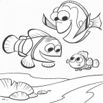 Imágenes de Buscando a Nemo para colorear