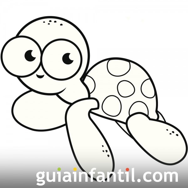 3761-dibujo-de-una-tortuga-marina-para-colorear