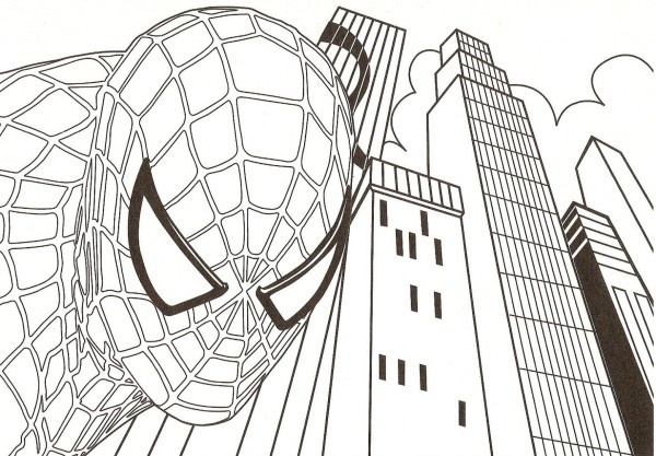 dibujos-colorear-spiderman
