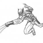 Imágenes de Wolverine para pintar