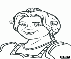 Download Dibujos de la Princesa Fiona para colorear | Colorear imágenes