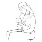 1° al 7 de agosto – Semana de la Lactancia Materna – Dibujos para colorear