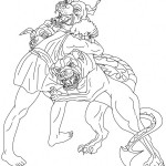 Imágenes de Hercules para pintar