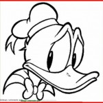 Imágenes para colorear del Pato Donald