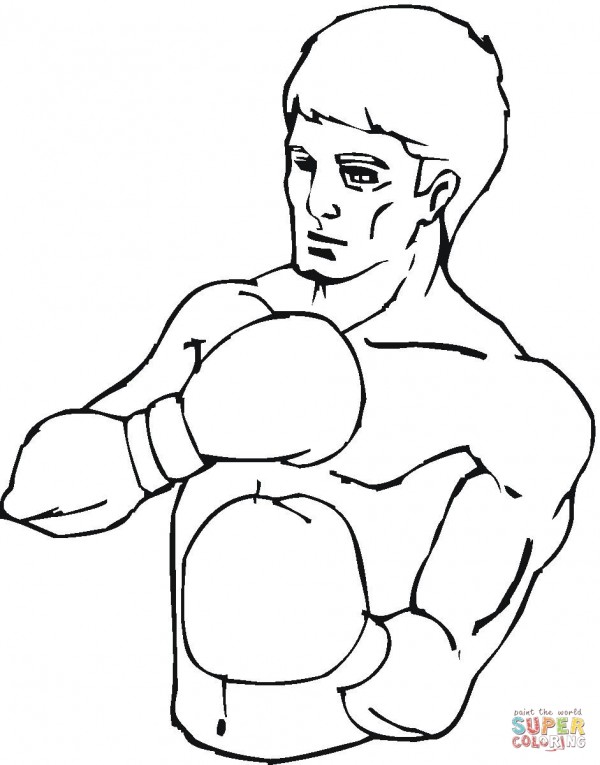boxer-coloring-page
