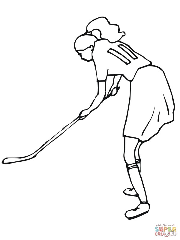 girl-plays-field-hockey-coloring-page