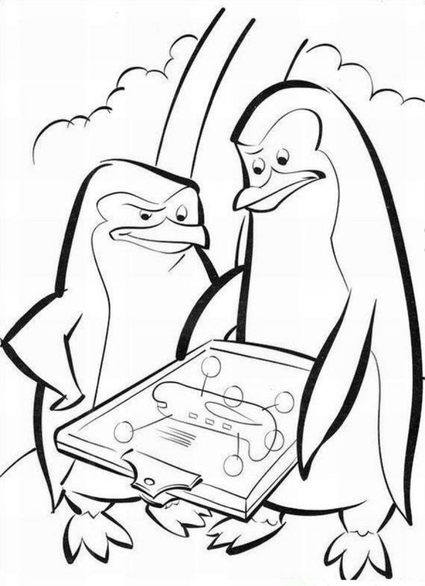 pinguinos-de-madagascar-pensando-plan