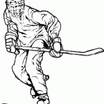 Imágenes para pintar de hockey sobre hielo