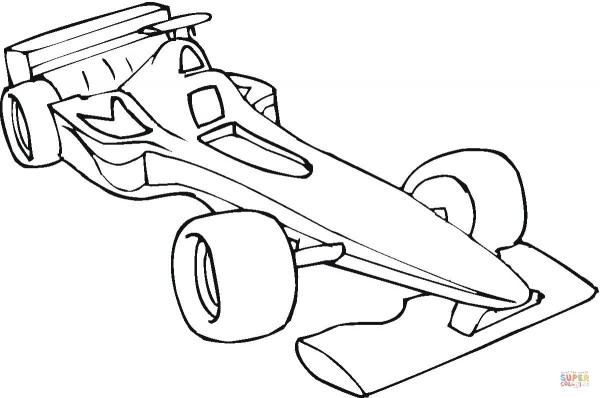 formula-one-car-coloring-page