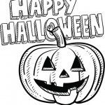 DIbujos de Happy Halloween para imprimir y pintar