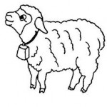 Dibujos de ovejas para colorear