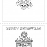 Hermosas tarjetas navideñas para colorear y regalar
