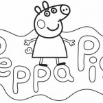 Divertidos dibujos de Peppa Pig para imprimir y colorear