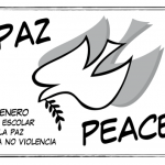 Dibujos para colorear del Día Escolar de la No Violencia y la Paz