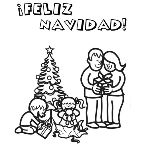 Navidad En Familia Dibujos Para Colorear Niza Regalos De Navidad 2019