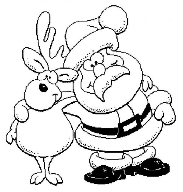 imagenes-de-navidad-para-colorear-papa-noel-dibujosparaninos-dibujos-de-navidad-para-colorear-4-papa-noel-santa-claus-abrazando-reno-navideno
